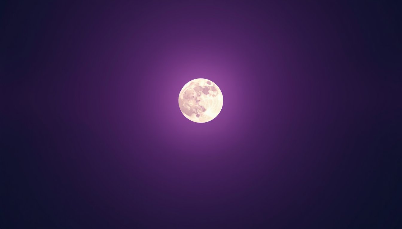A half-lit last quarter moon in a fading night sky — last quarter moon meaning, release and surrender
